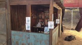 Newspaper stand / Old Building